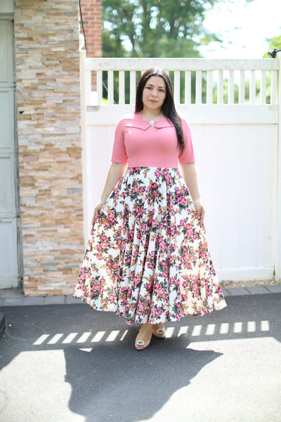 Emely Pink Maxi Dress
