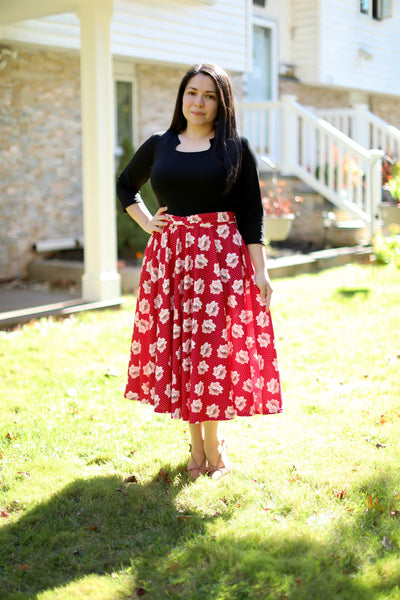 Patricia Blossoms Midi Dress