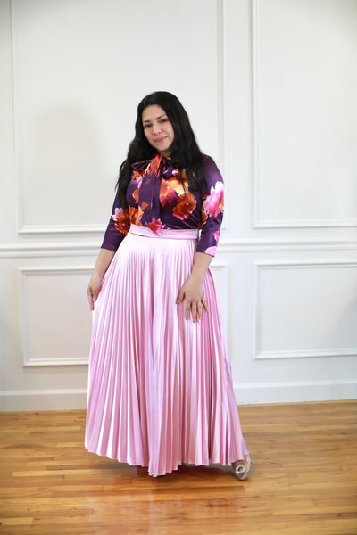 Raquel Purple / Pink Maxi Dress