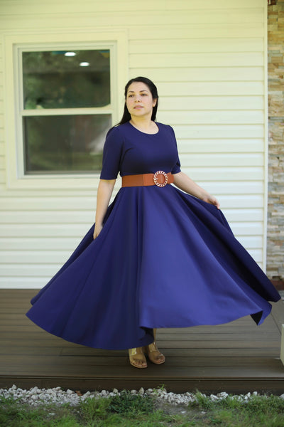 Navy Maxi Dress