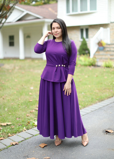 Hope Purple Maxi Dress