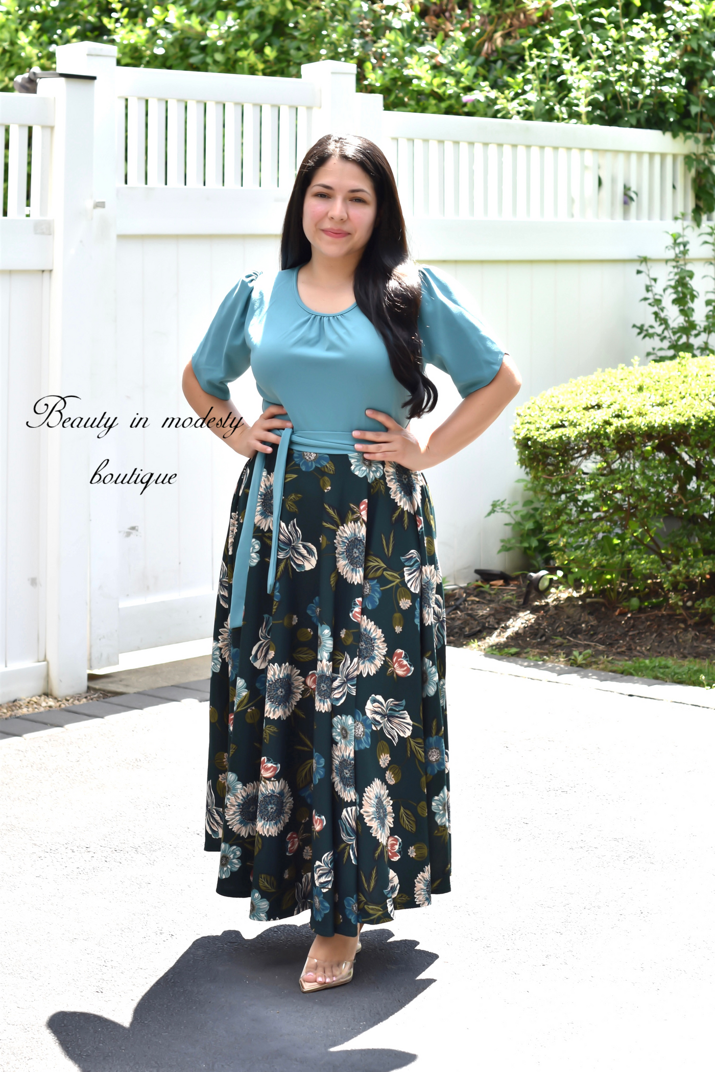 Cataleya Sage/Green Maxi Dress