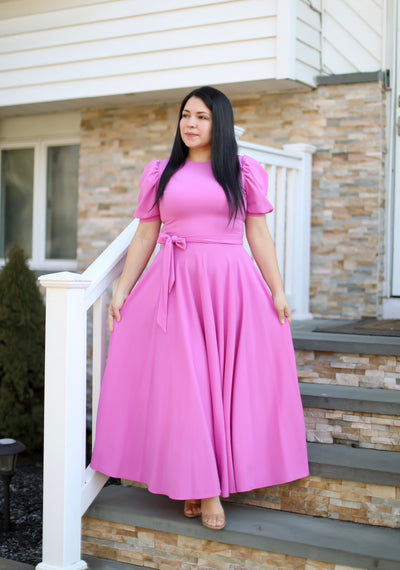 Litzy Pink Maxi Dress