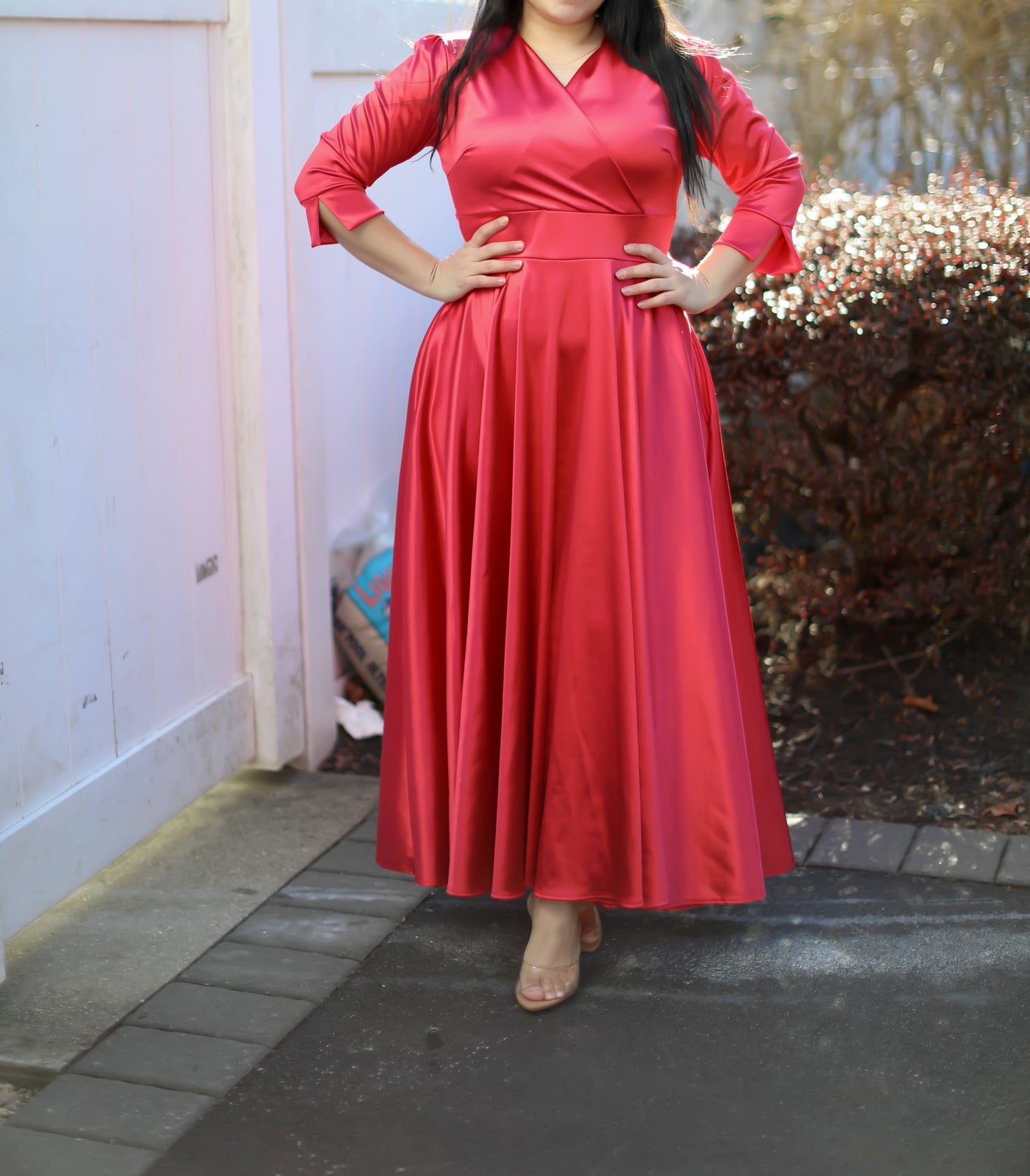 Cloe Red Maxi Dress