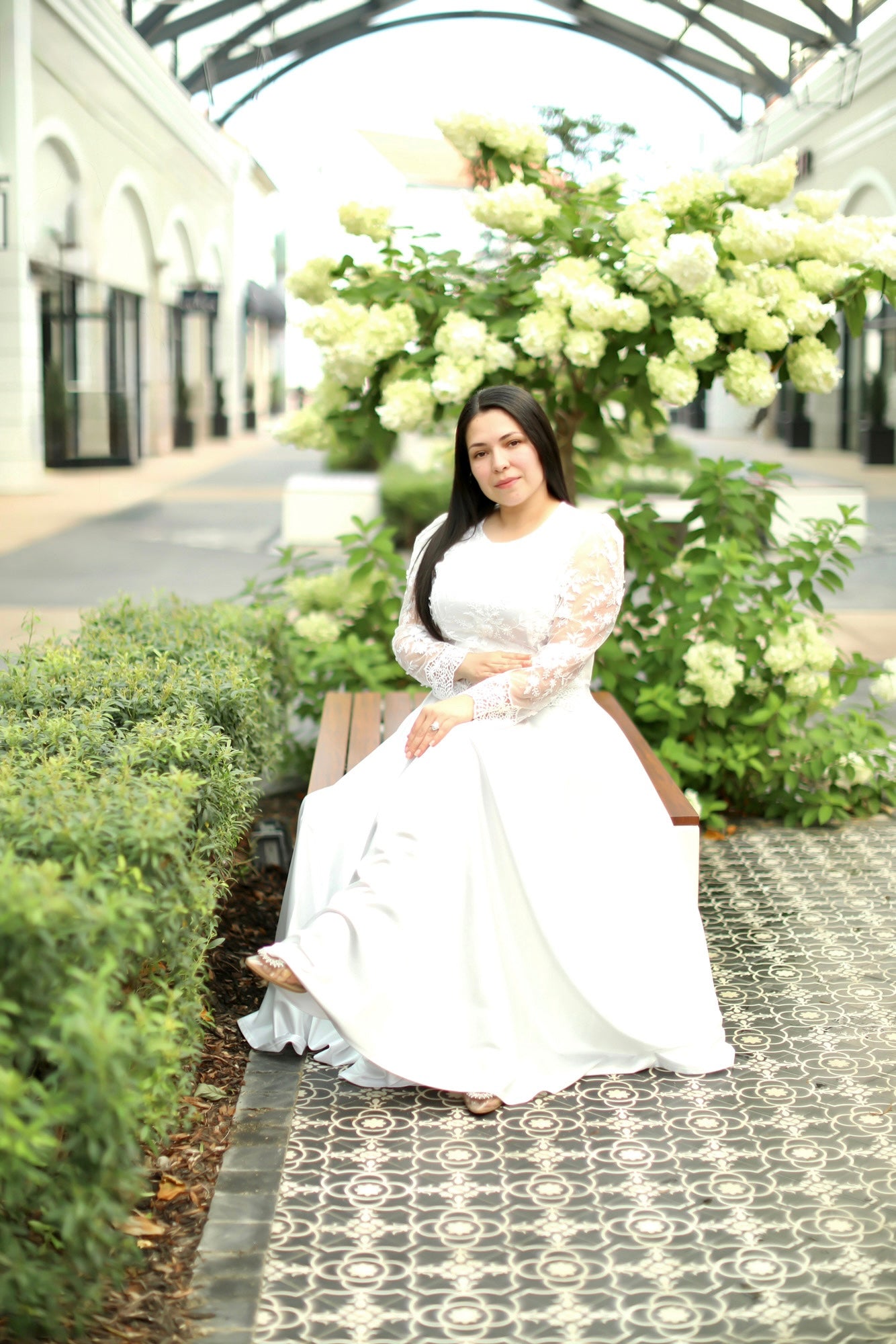 Regina White Maxi Dress