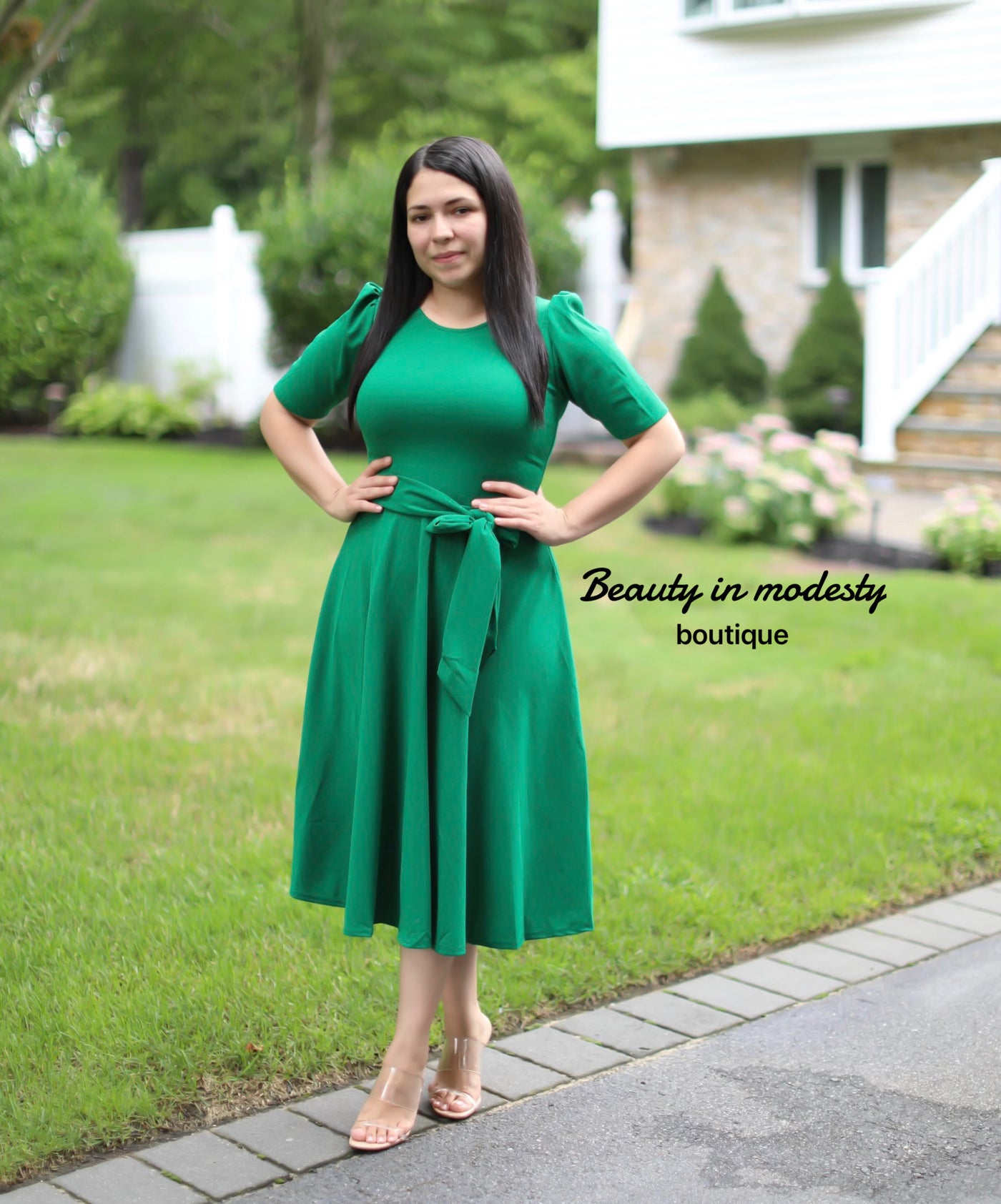 Green Midi Dress