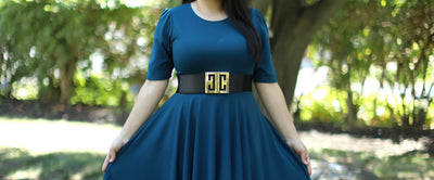 Black Buckle Belt