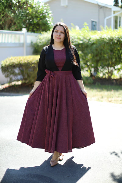 Diamond Black Maxi Dress
