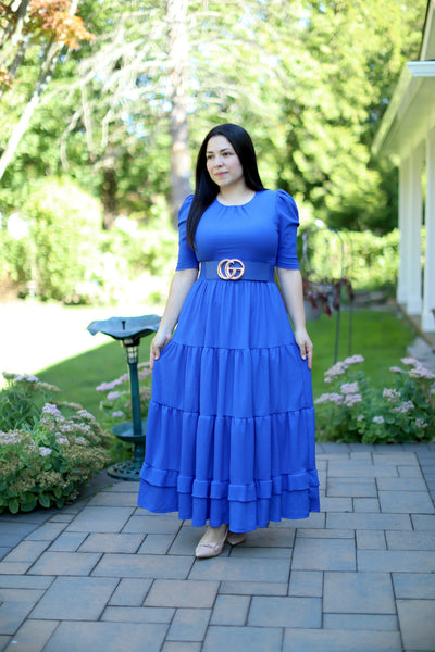 Royal Blue Claires Maxi Dress