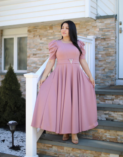 Sheika Pink Maxi Dress