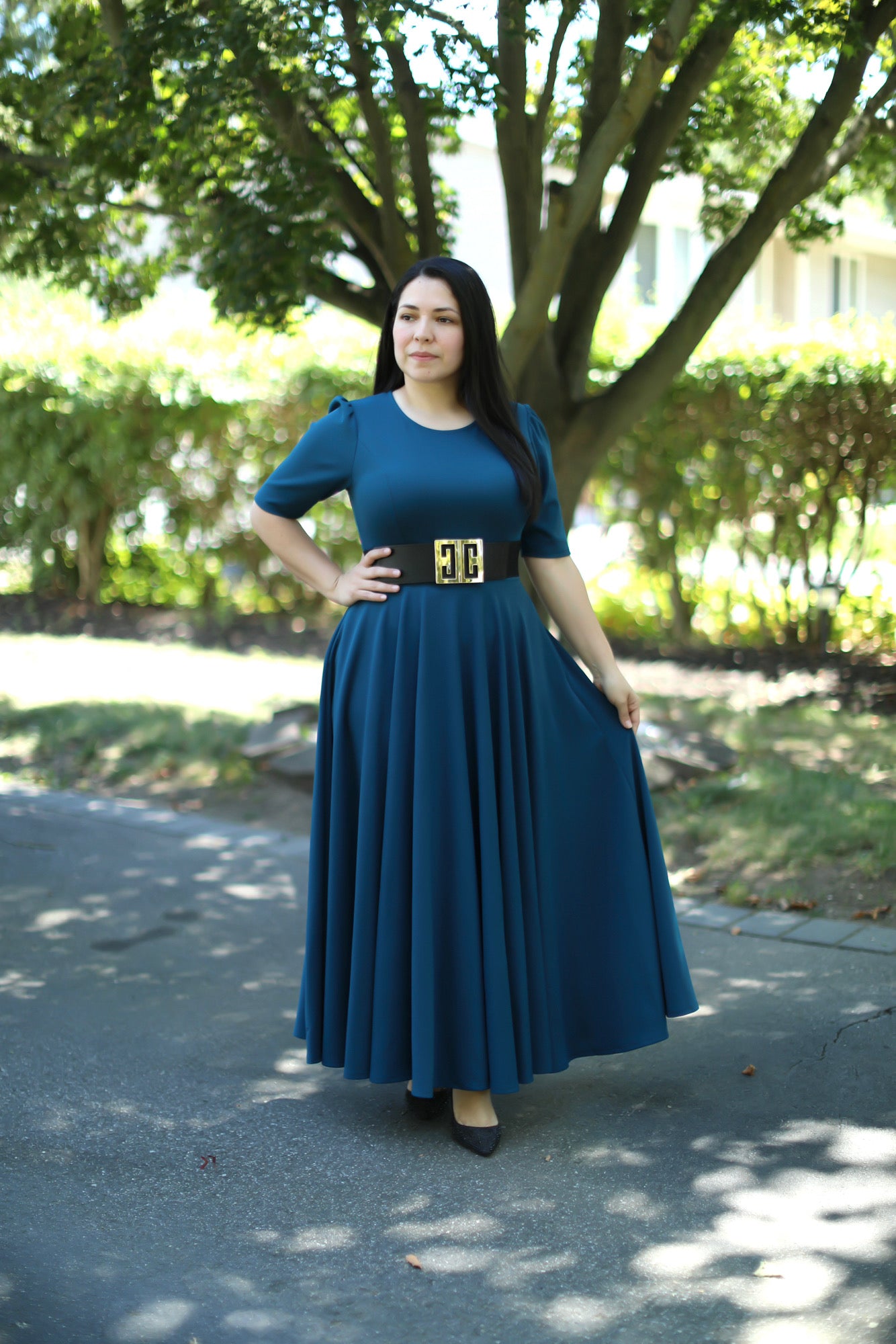 Teal Maxi Dress
