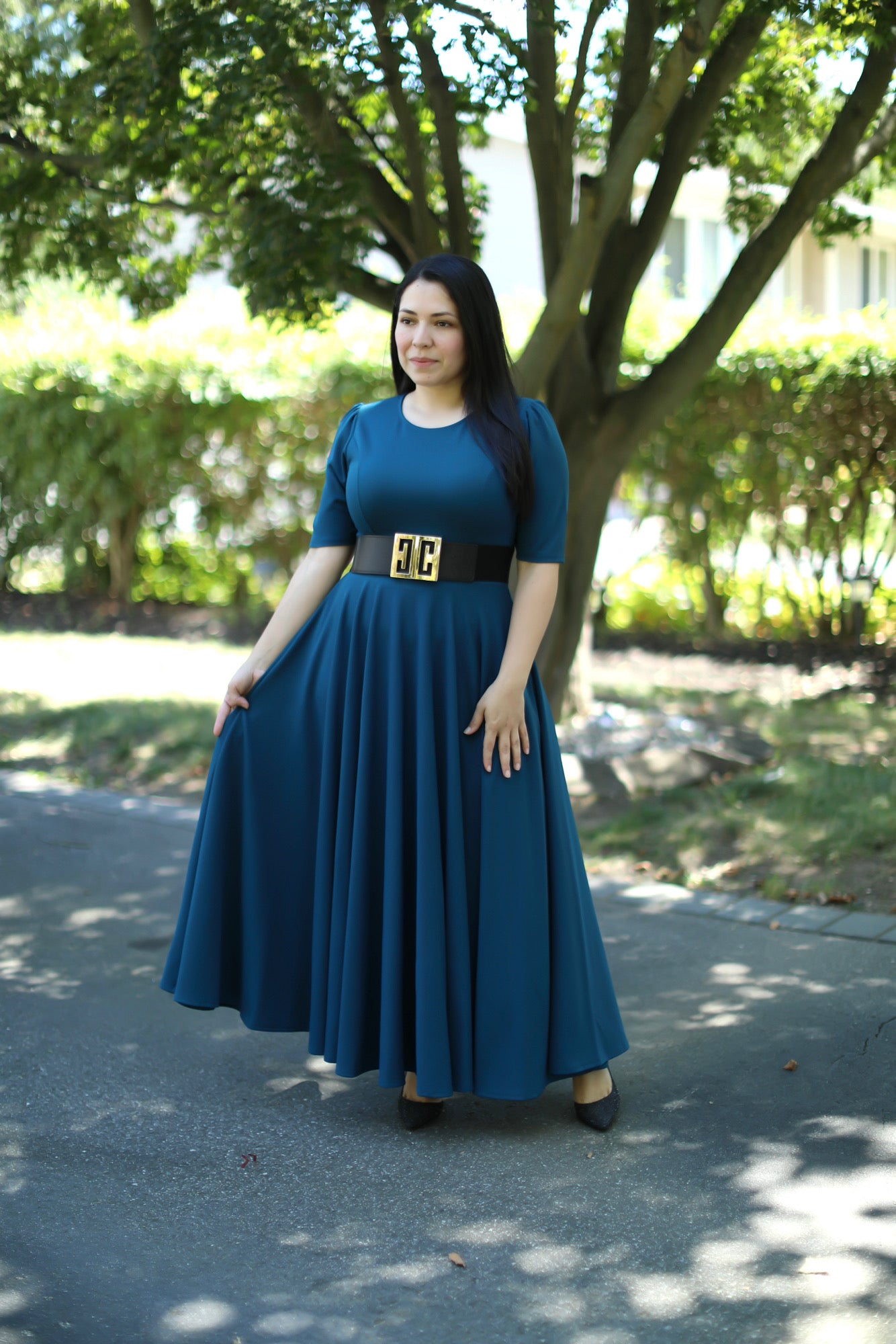 Teal Maxi Dress