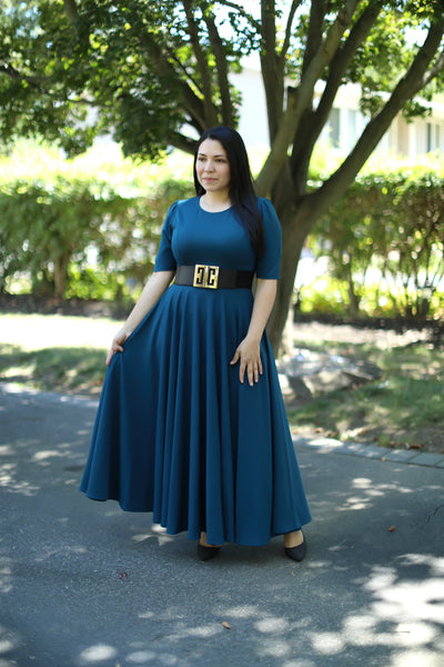 Teal Maxi Dress