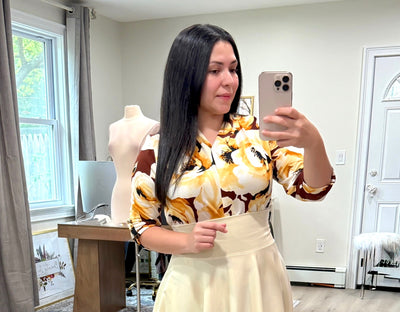 Fall Floral Top