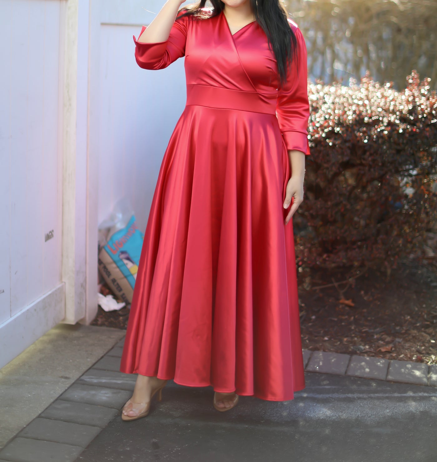 Cloe Red Maxi Dress