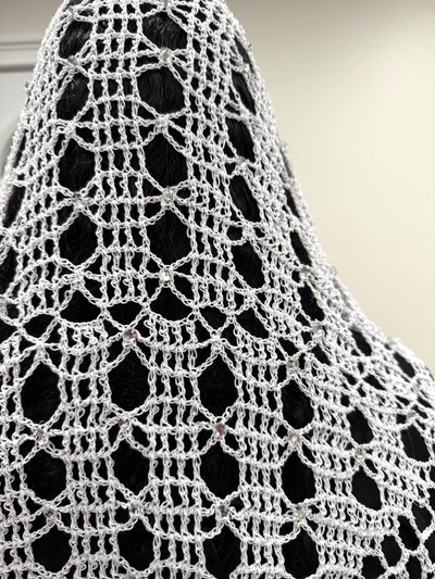 Velo de Crochet Diamante