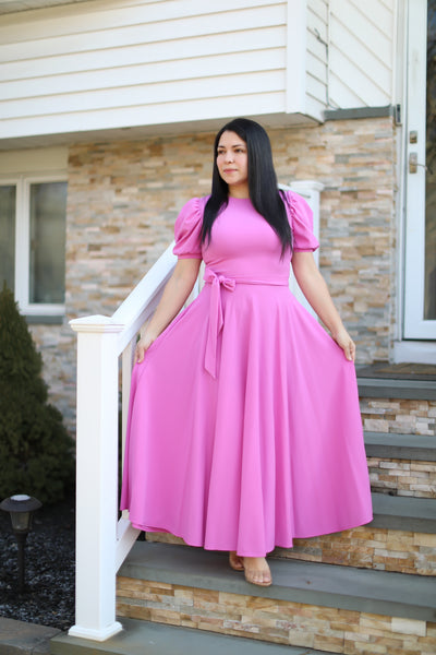 Litzy Pink Maxi Dress