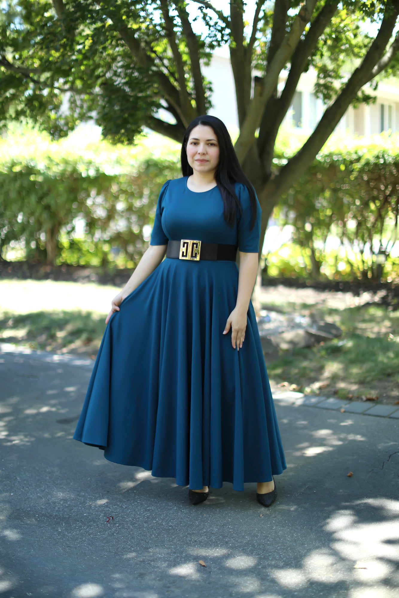 Teal Maxi Dress
