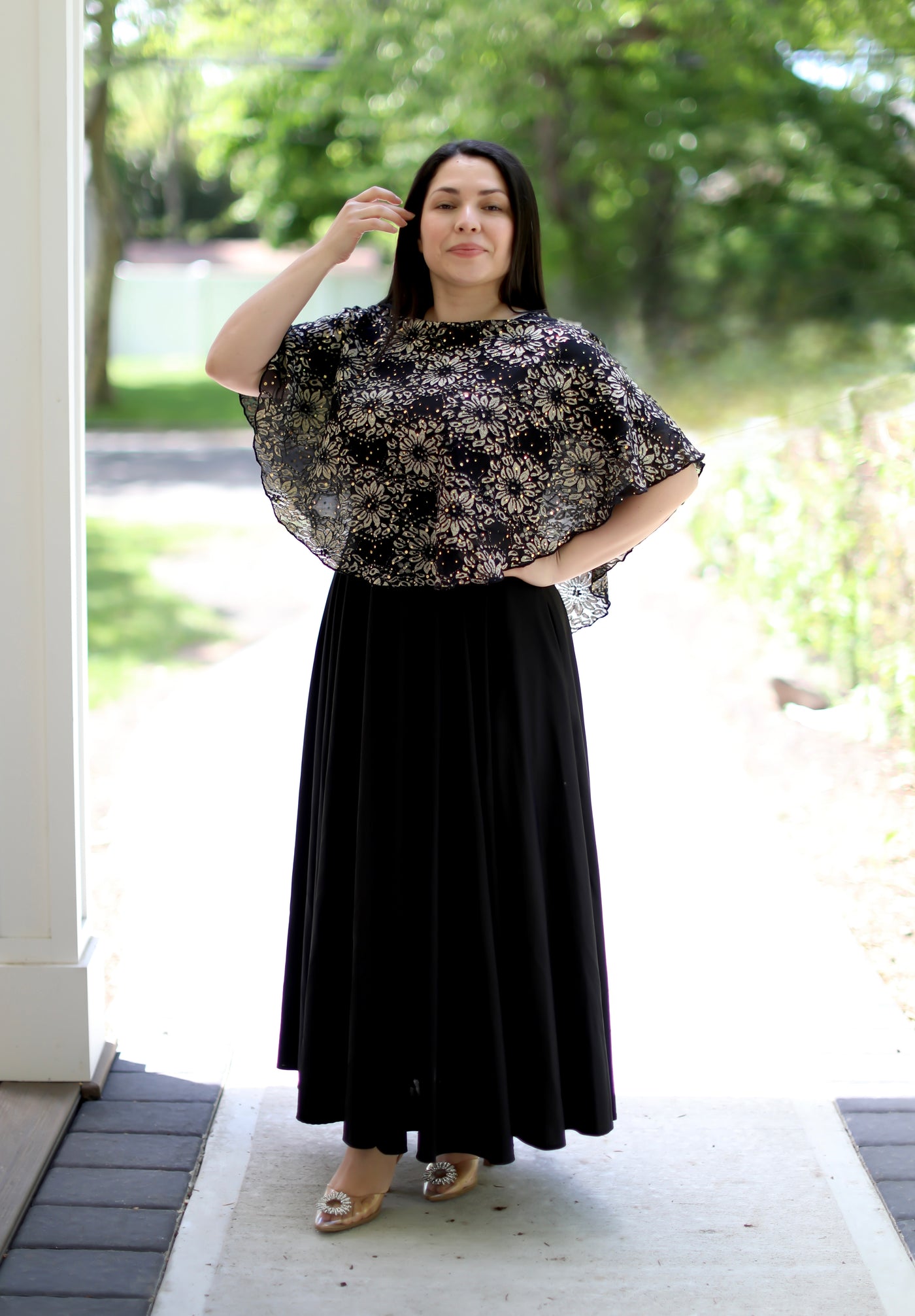 tropical dress maxi White Ginger Maxi Long Cocktail Hawaiian Dress Jade / S