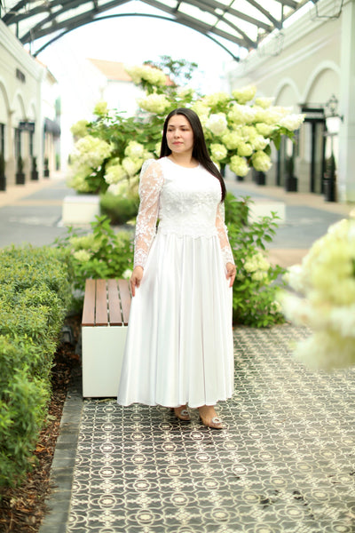 Regina White Maxi Dress