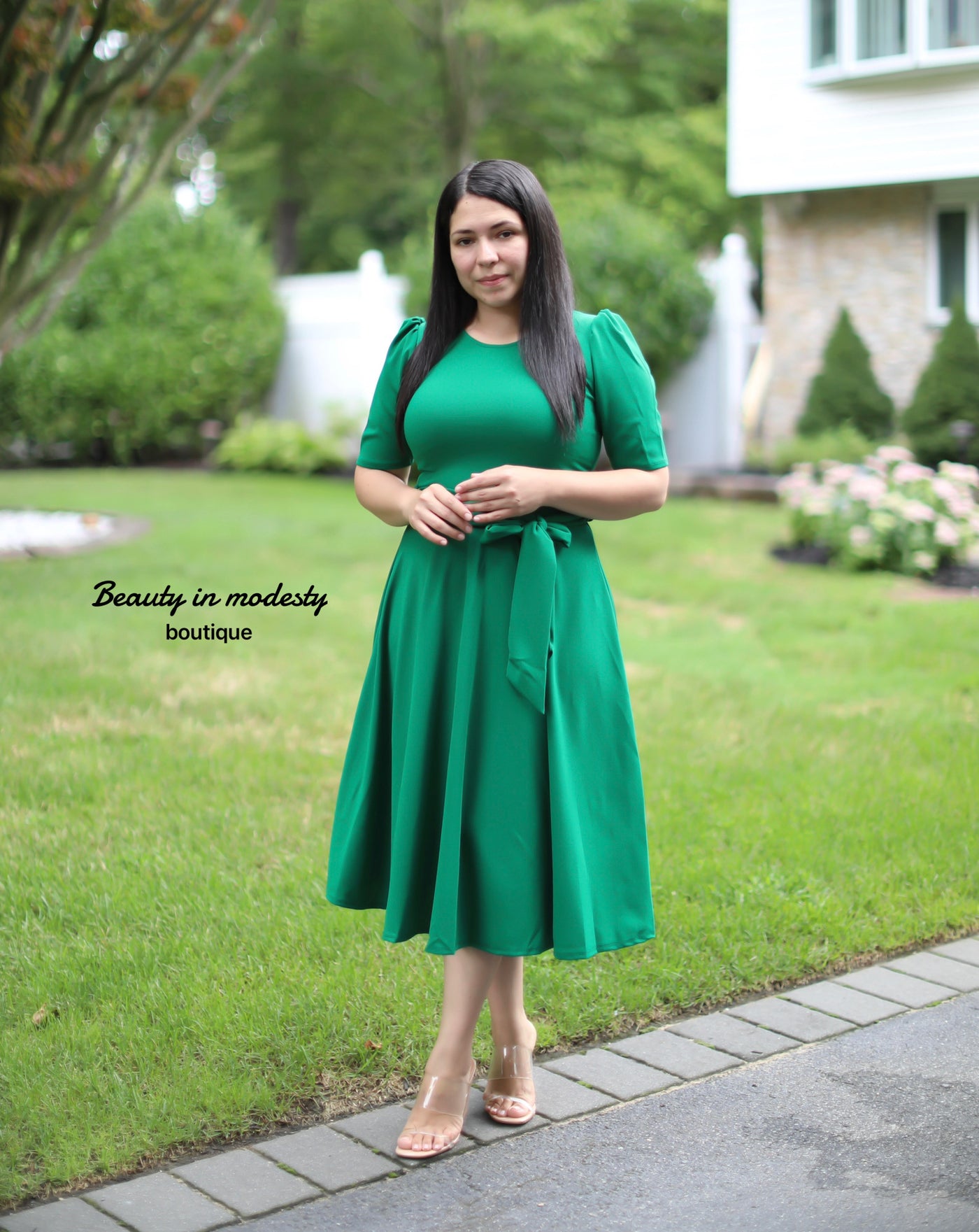 Green Midi Dress