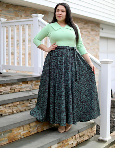 Sephora Green Maxi Dress