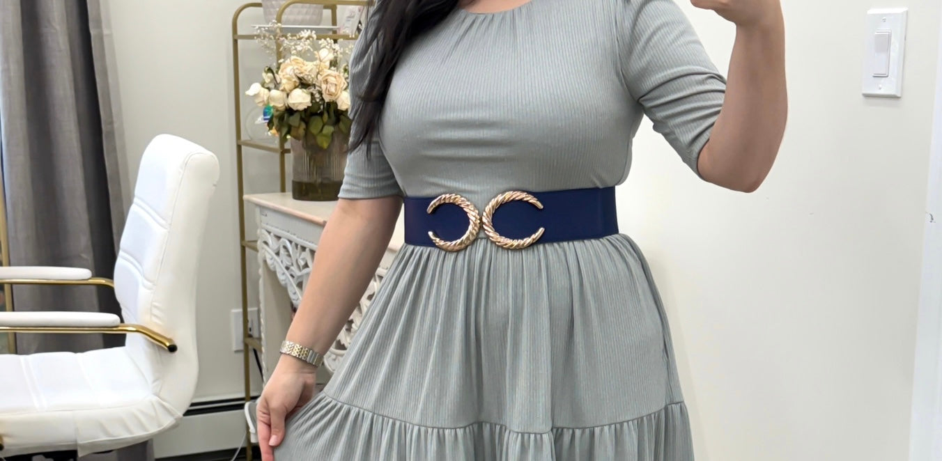 Blue Strech Belt