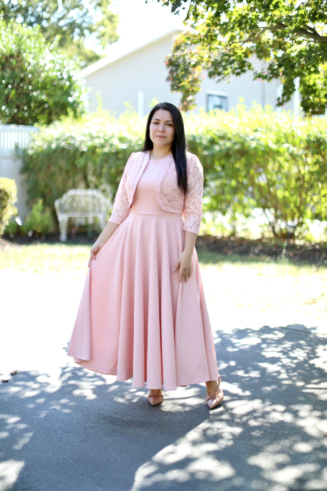 Rosa Lace Maxi Dress