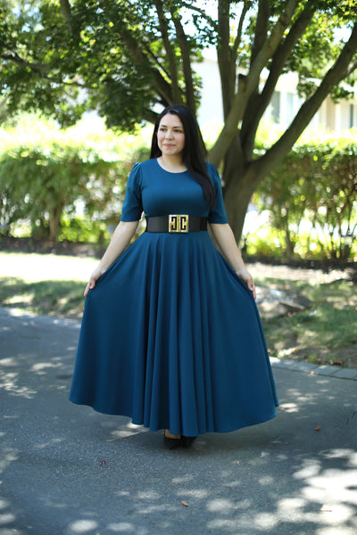 Teal Maxi Dress