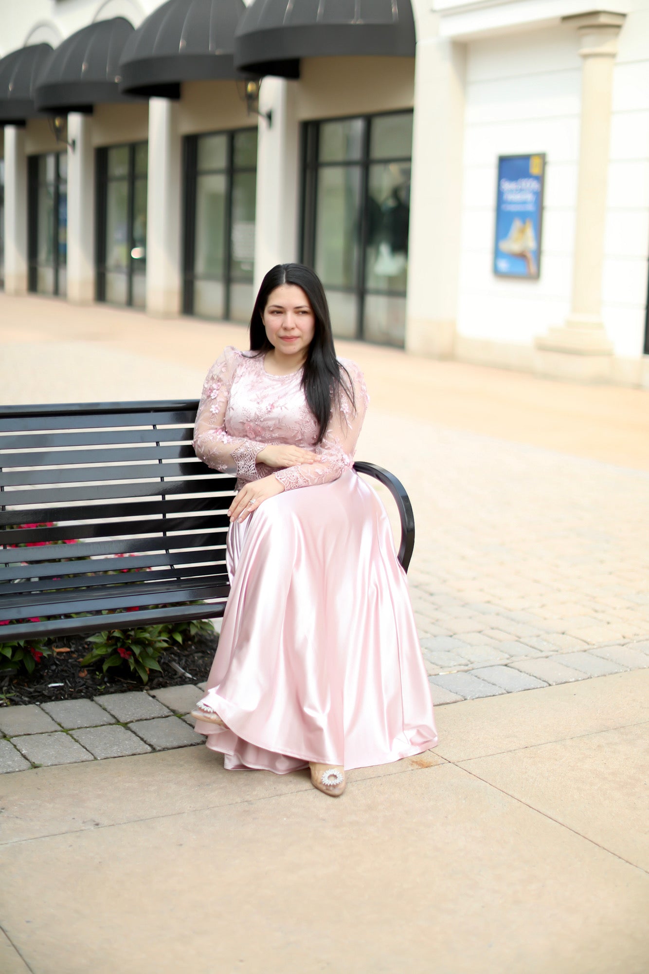 Regina Dusty Pink Maxi Dress