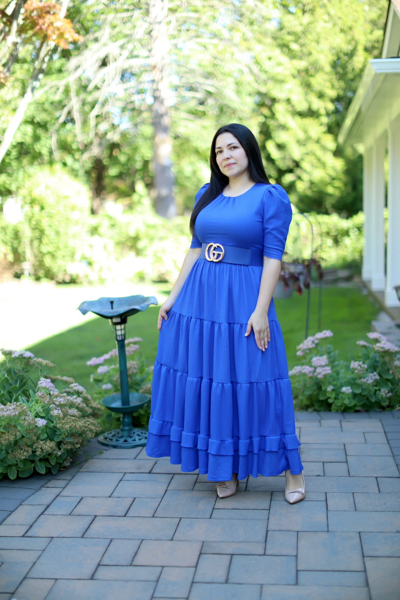 Royal Blue Claires Maxi Dress