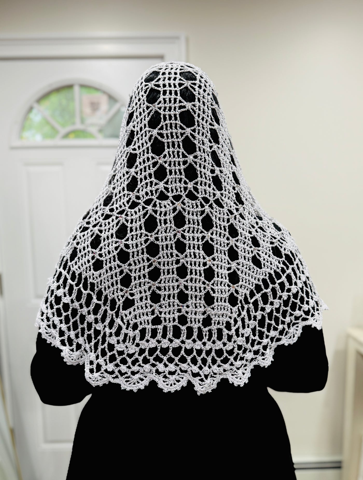 Velo de Crochet Diamante