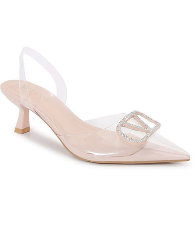 Nude Rhinestones Shoes