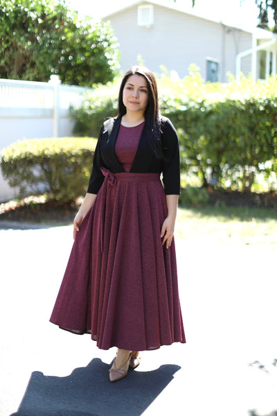 Diamond Black Maxi Dress