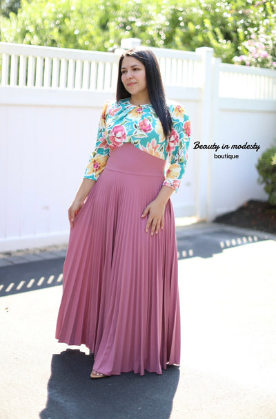 Lilibeth Celeste Rose Maxi Dress