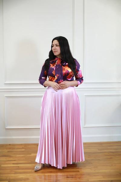 Raquel Purple / Pink Maxi Dress