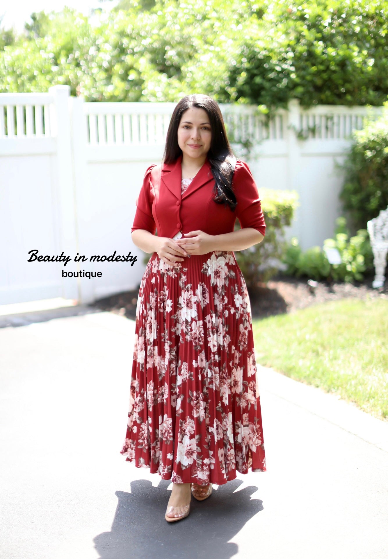 Selene Wine Maxi Dress