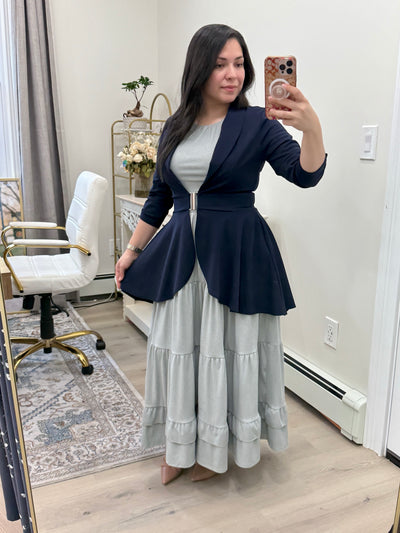 Light Grey Soft Maxi Dress