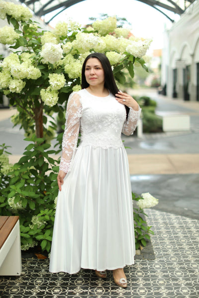Regina White Maxi Dress