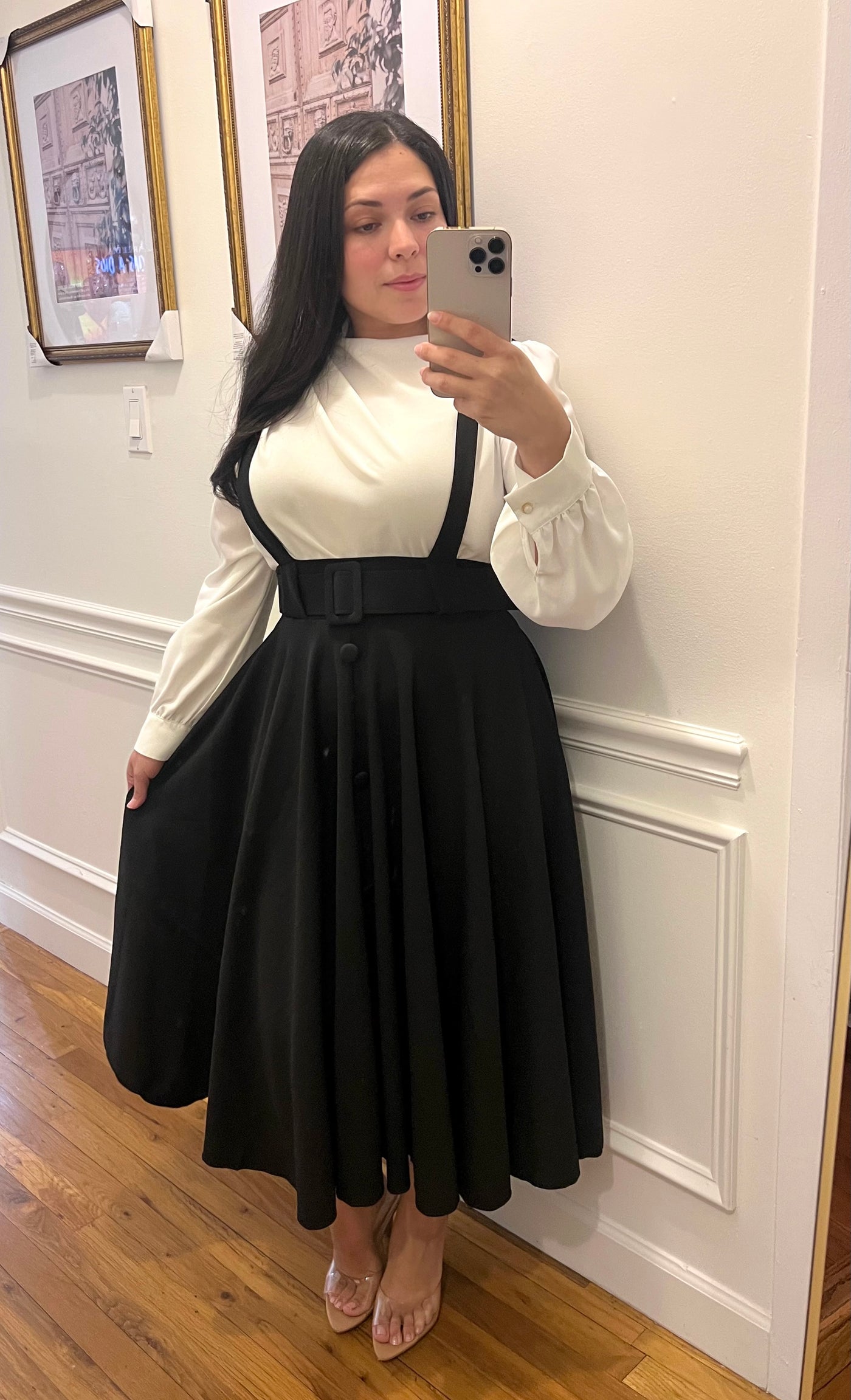 Black Jumper Skirt Beauty In Modesty Boutique