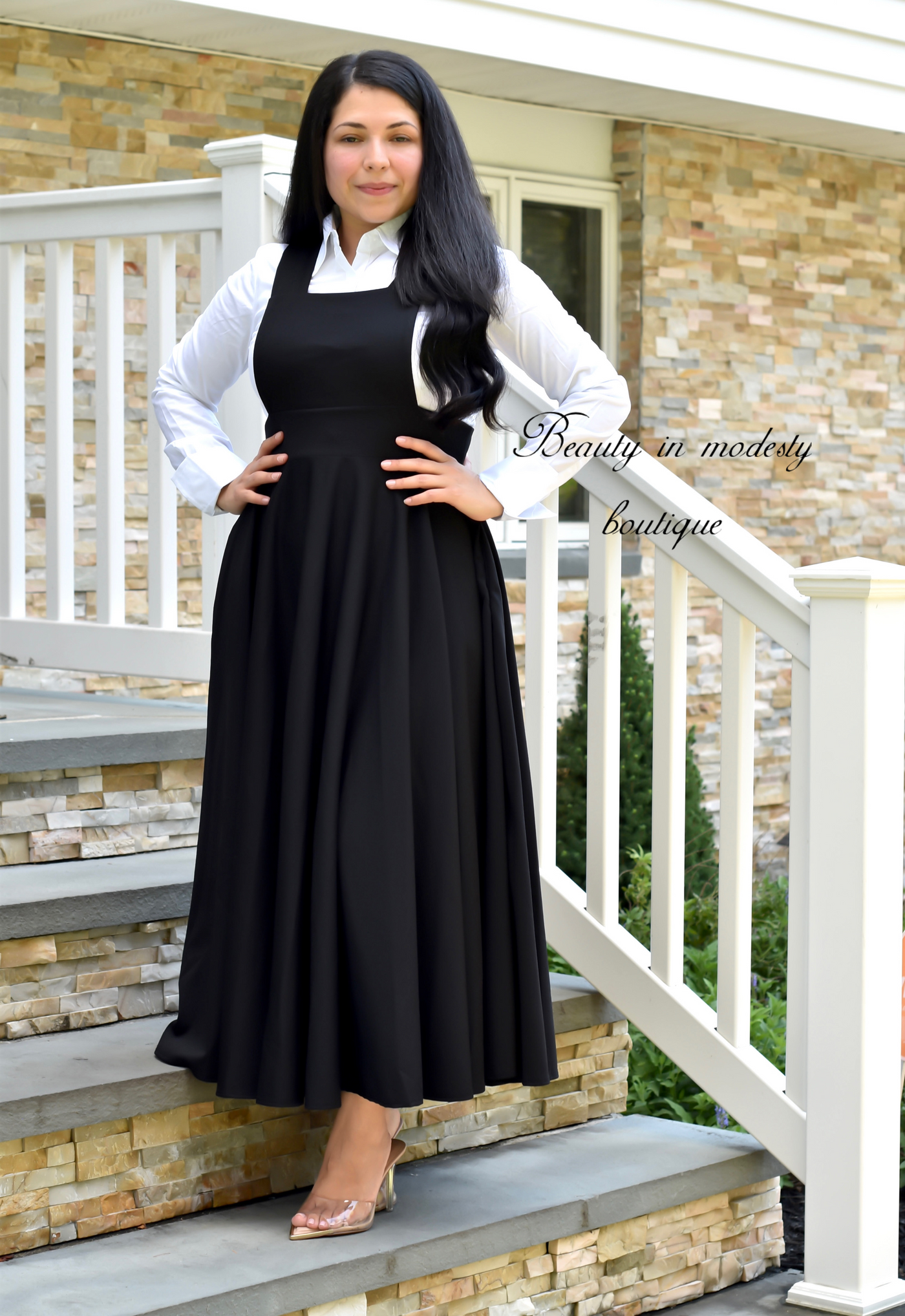 Black Jumper Maxi Dress