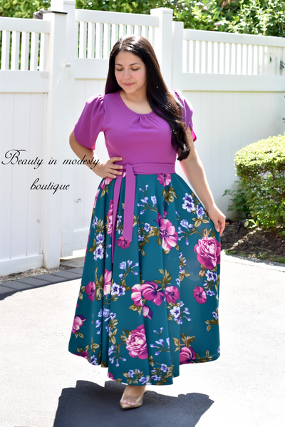 Cataleya Orchid Maxi Dress