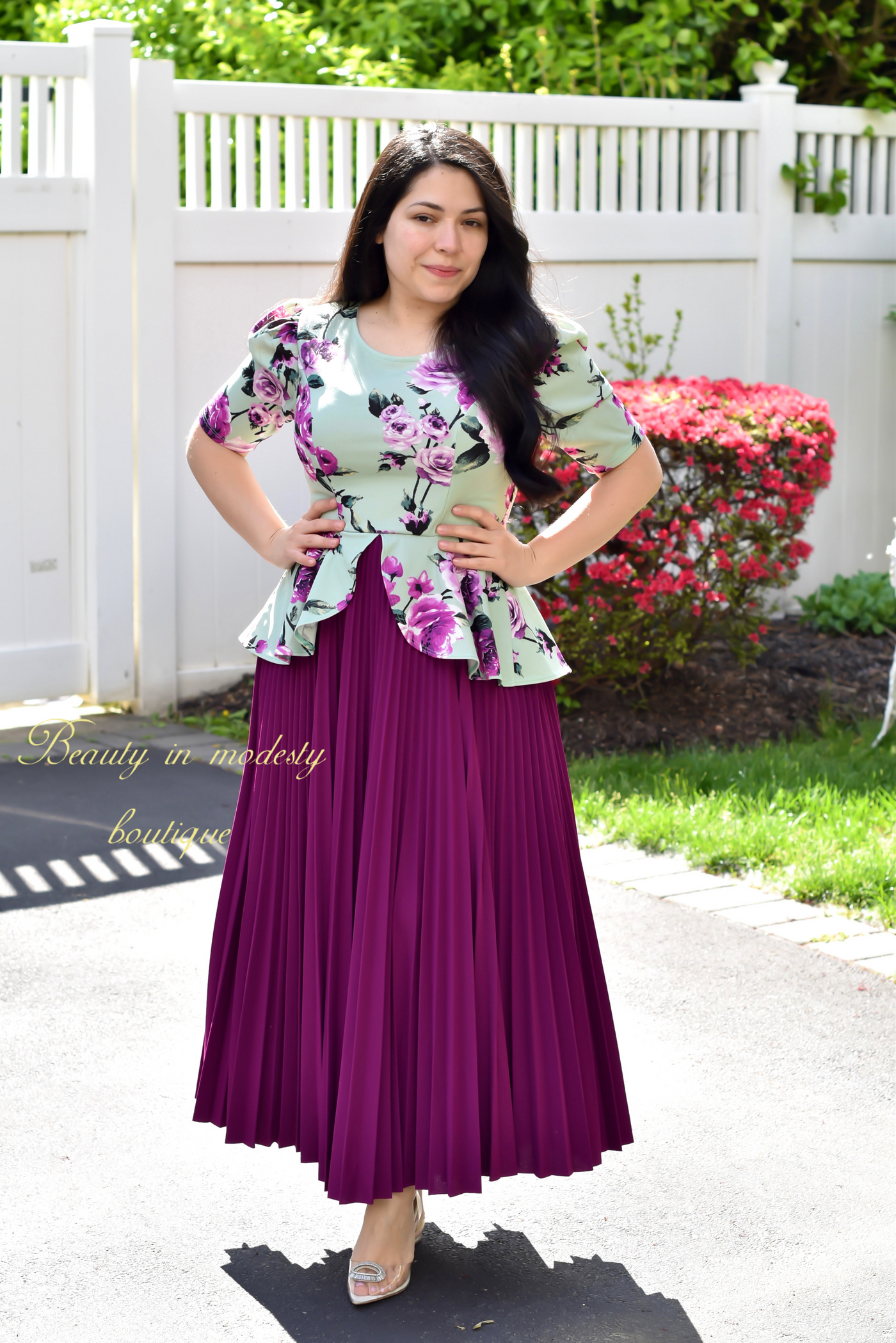 Fe Purple Maxi Dress