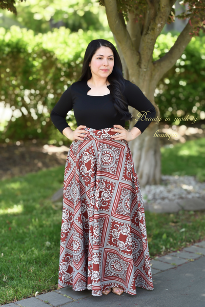 Patricia Bandana Maxi Dress