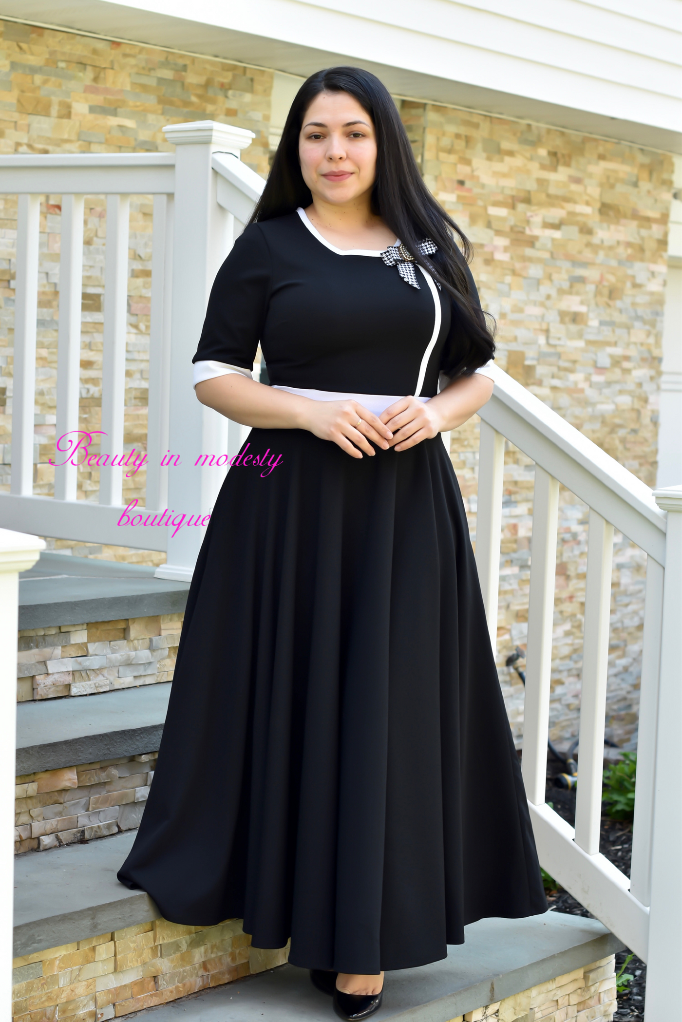 Arizona Black Maxi Dress