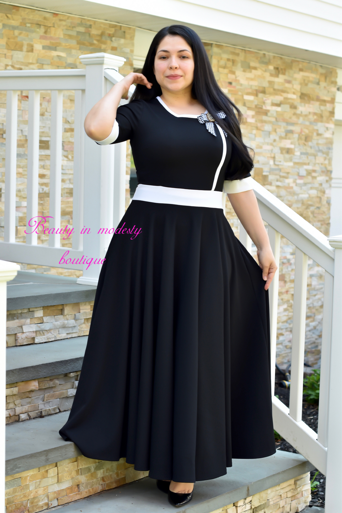 Arizona Black Maxi Dress