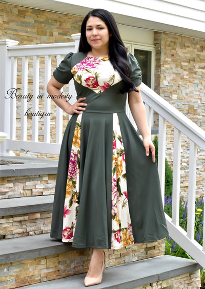 Lexie Hunter Midi Dress