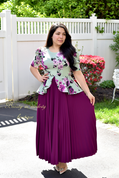 Fe Purple Maxi Dress