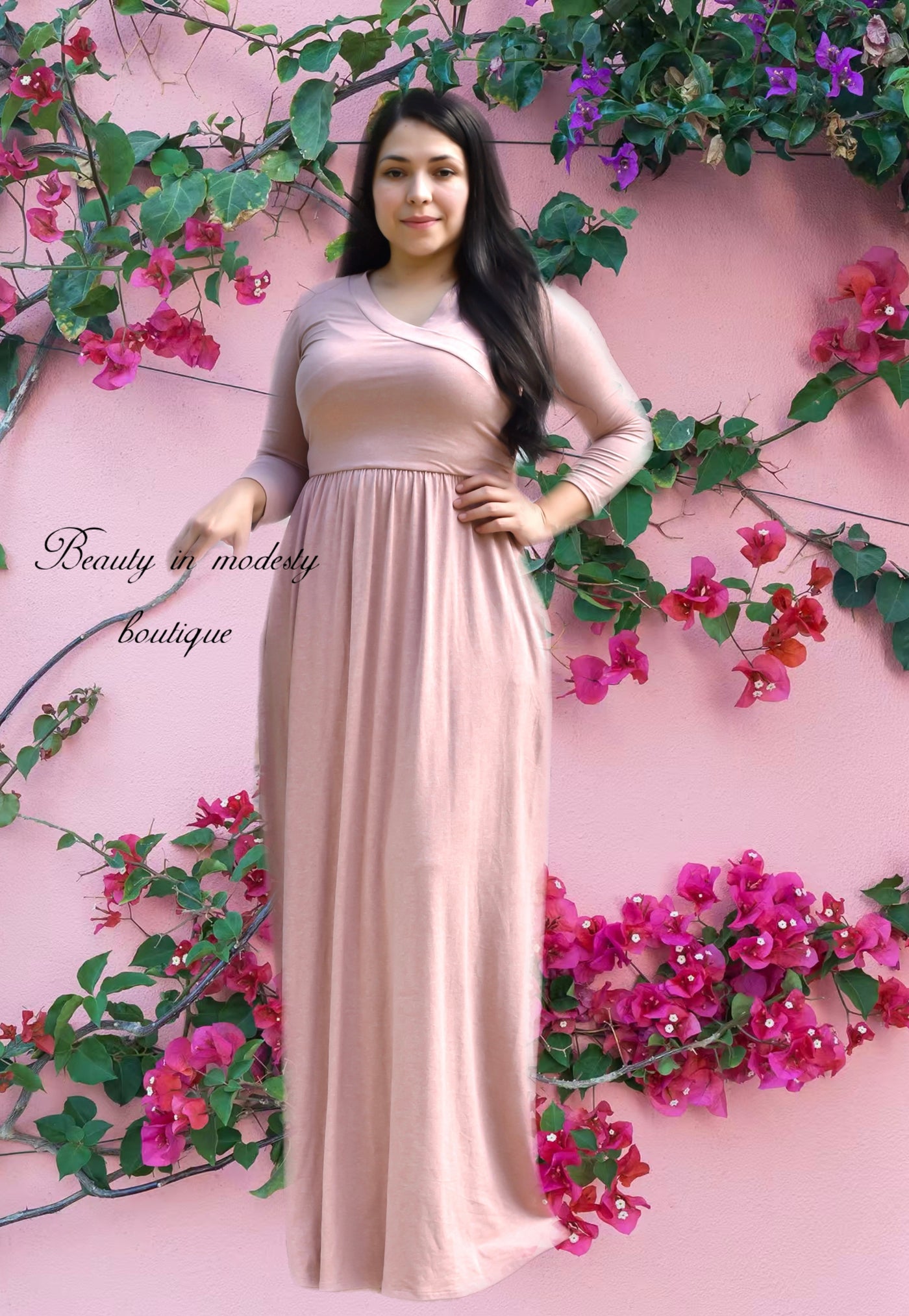 Symple Mauve Maxi Dress