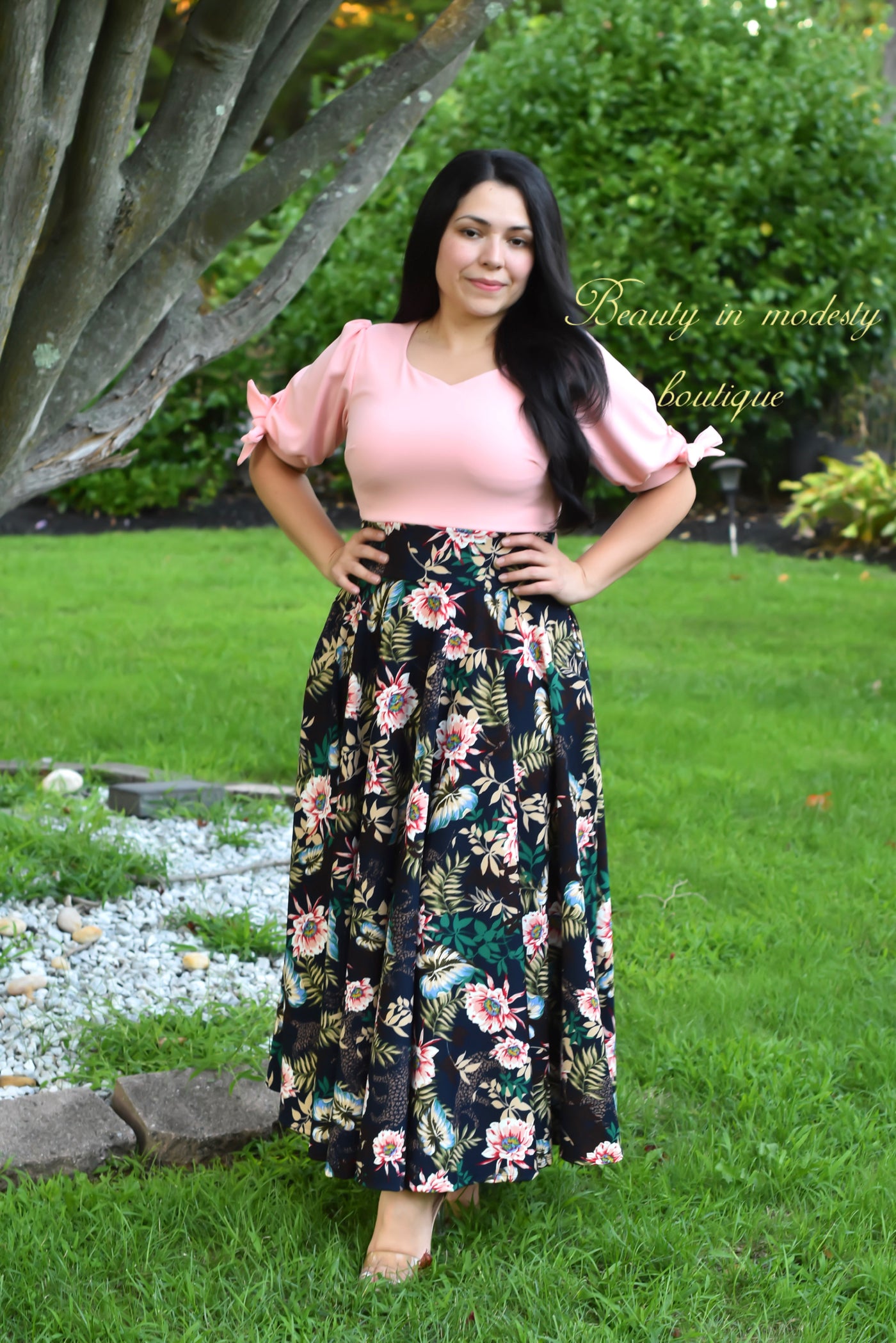Aurora Pink Maxi Dress